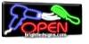 Bảng LÀM TÓC LED OPEN SIGNS _MSP: 20387-AN - anh 1