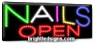 Bảng NAILS LED OPEN SIGNS _MSP:20348-AN - anh 1