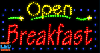 Bảng BREAKFAST LED OPEN SIGNS _MSP:25420-AN - anh 1