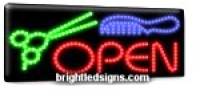 Bảng LÀM TÓC LED OPEN SIGNS _MSP: 20388-AN